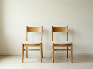 Empty school counseling room with chairs and a small round table